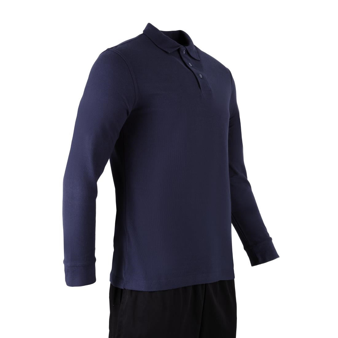 Endurance Long Sleeve Polo Shirt Navy XL