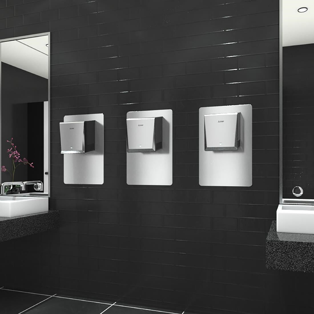 Mitsubishi Jet Towel Wave u02 Smart Hand Dryer White