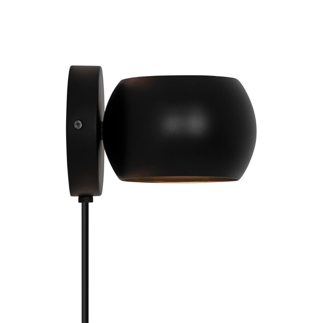 Nordlux Belir Indoor Wall Light Black