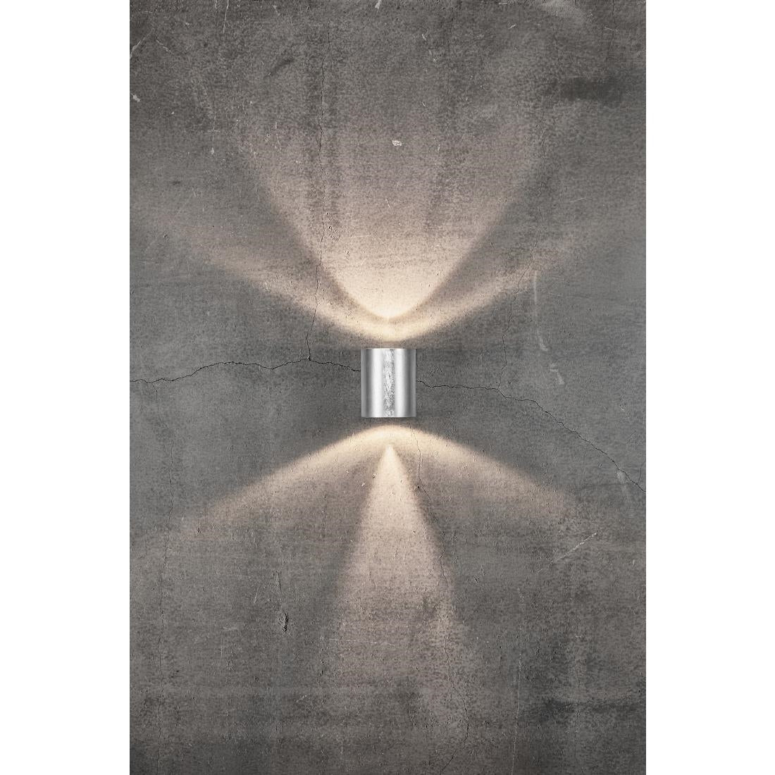 Nordlux Canto 2 Outdoor Wall Light Galvanised