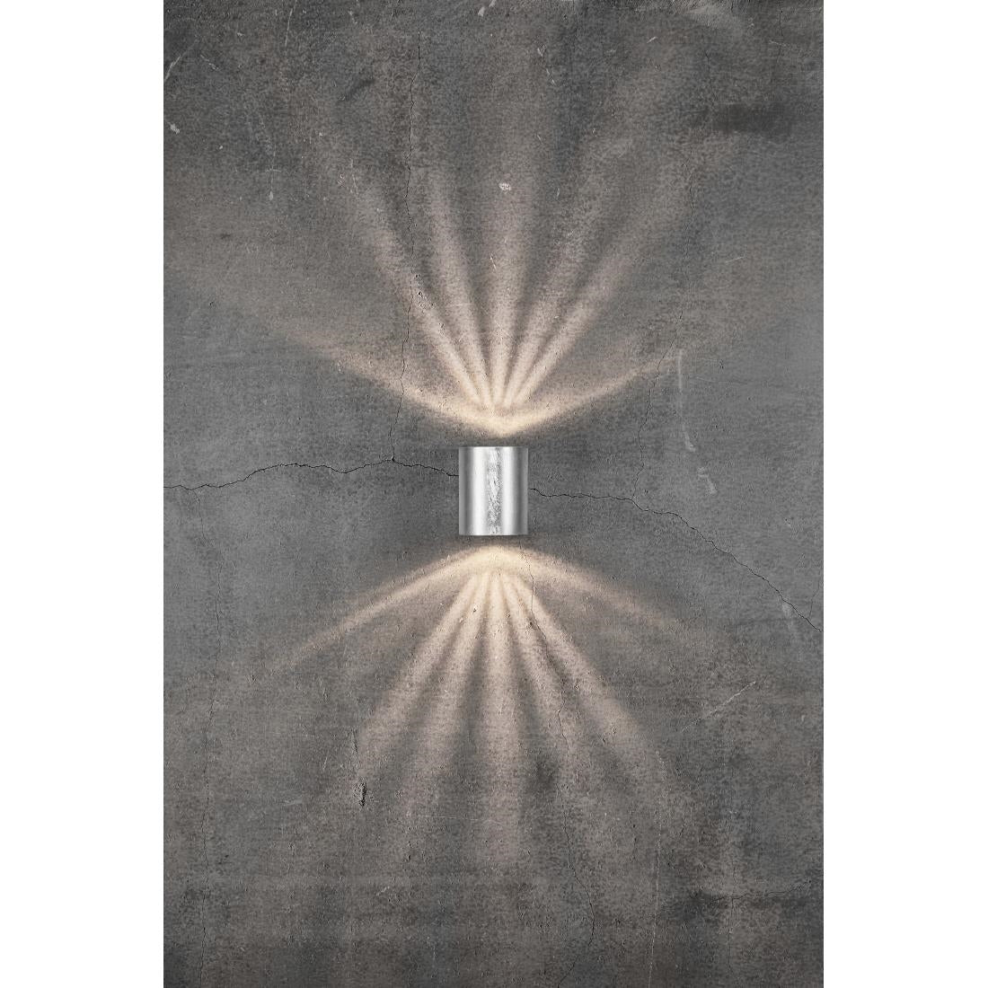 Nordlux Canto 2 Outdoor Wall Light Galvanised