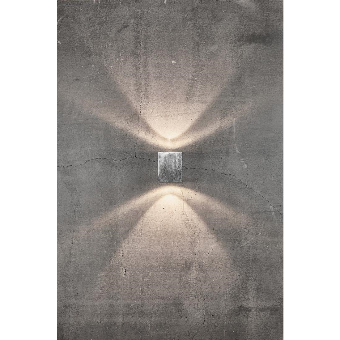 Nordlux Canto Kubi 2 Outdoor Wall Light Galvanised