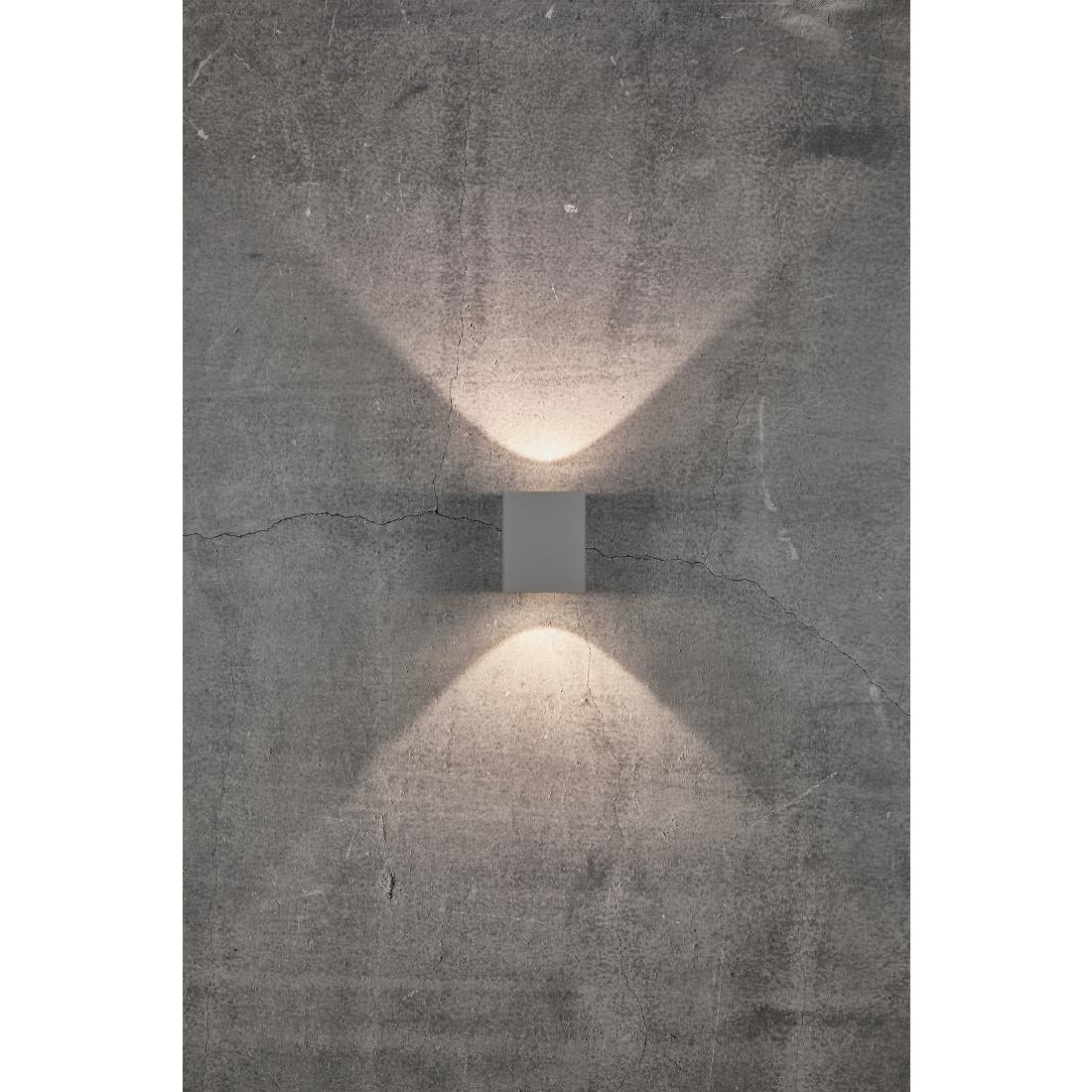 Nordlux Canto Kubi 2 Outdoor Wall Light Grey