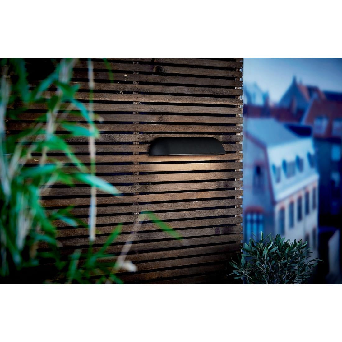 Nordlux Front 36 Outdoor Wall Light Black