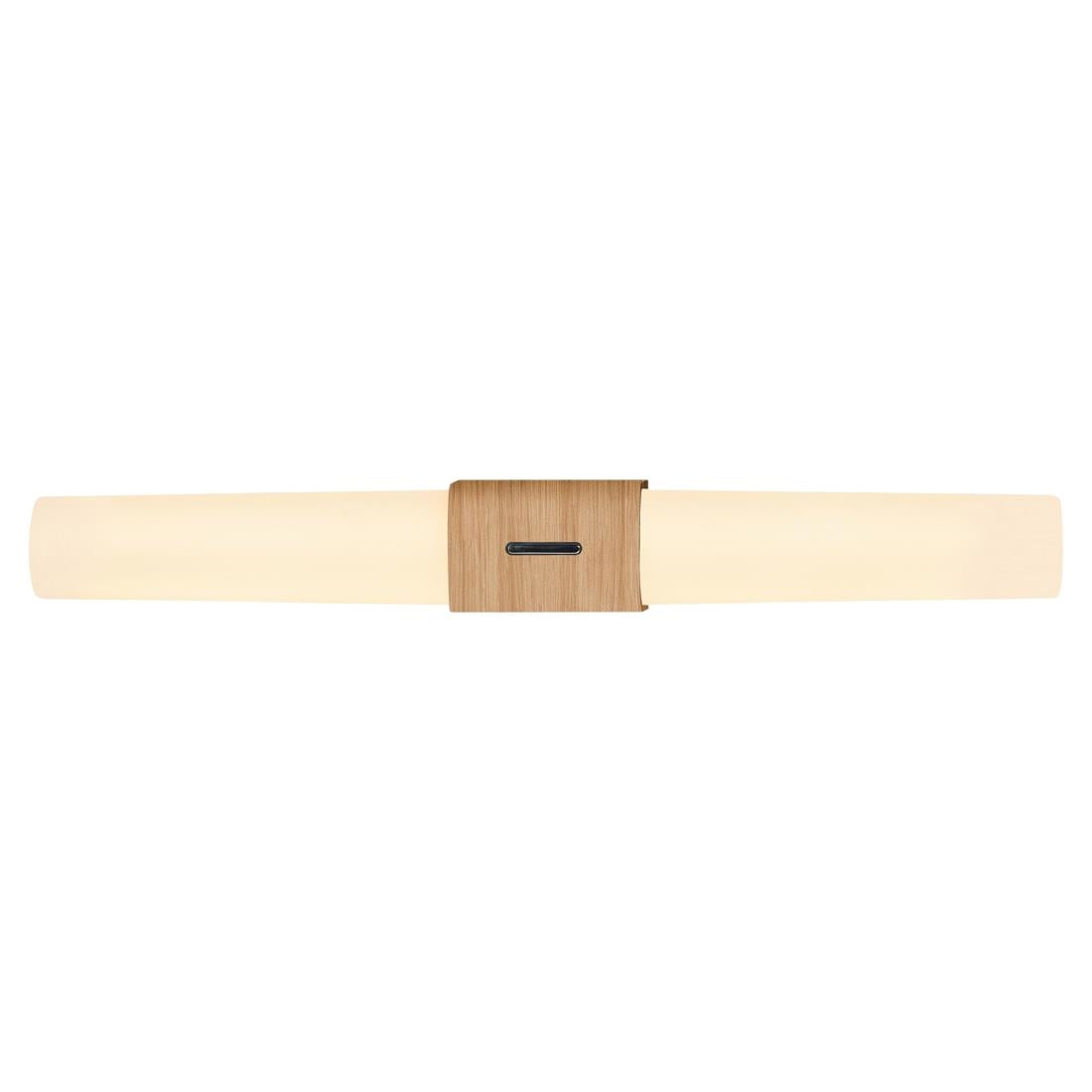 Nordlux Helva Double Basic Indoor Wall Light Wood Foil