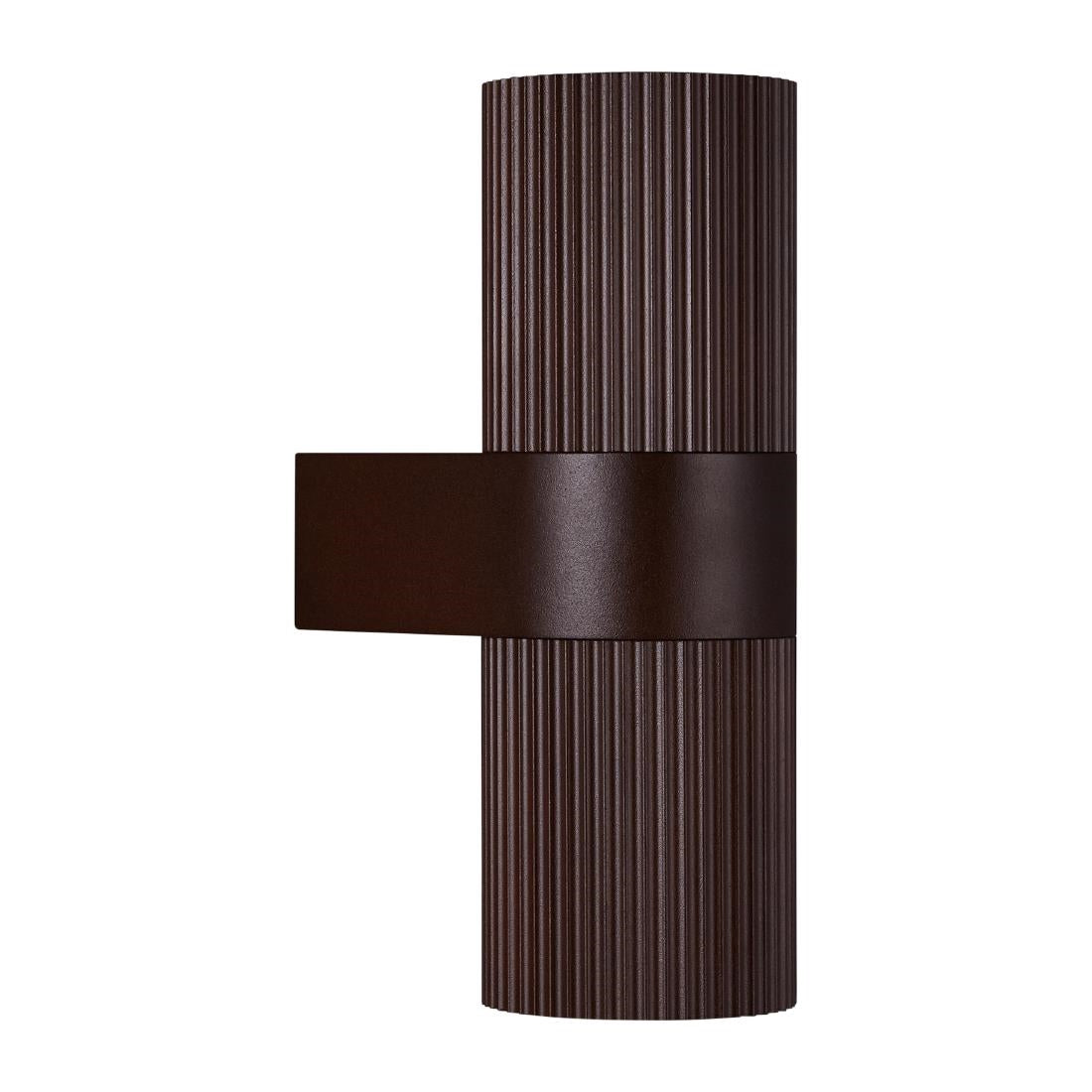 Nordlux Kyklop Ripple Outdoor Wall Light Rust