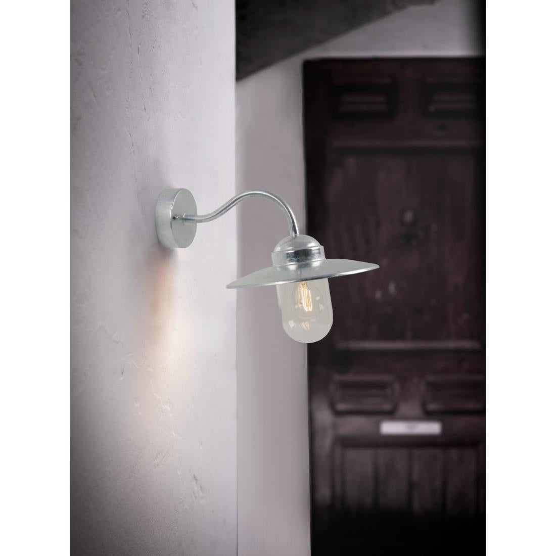 Nordlux Luxembourg Outdoor Wall Light Galvanised