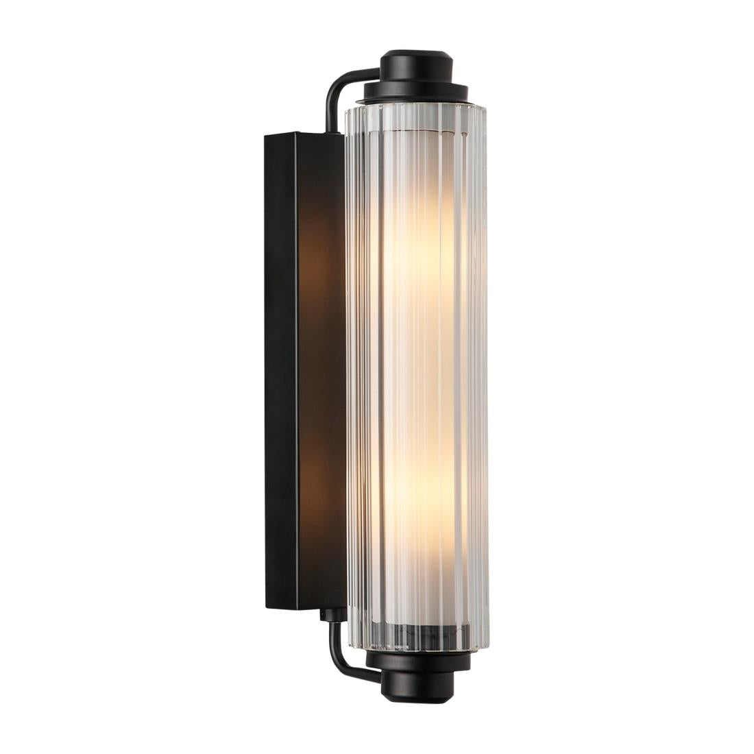 Nordlux Nimal Double Indoor Wall Light Black
