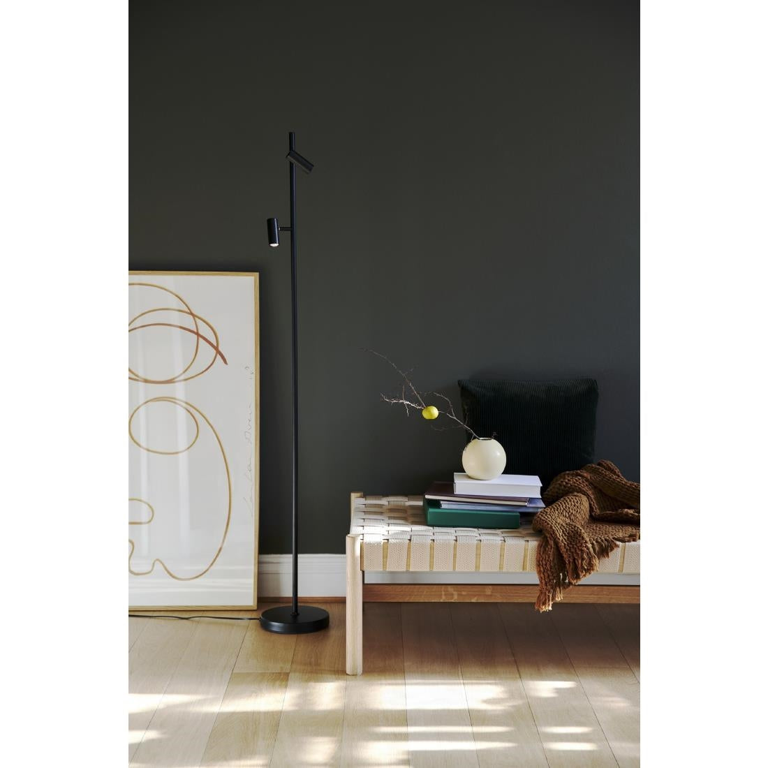 Nordlux Omari Indoor Floor Lamp Black