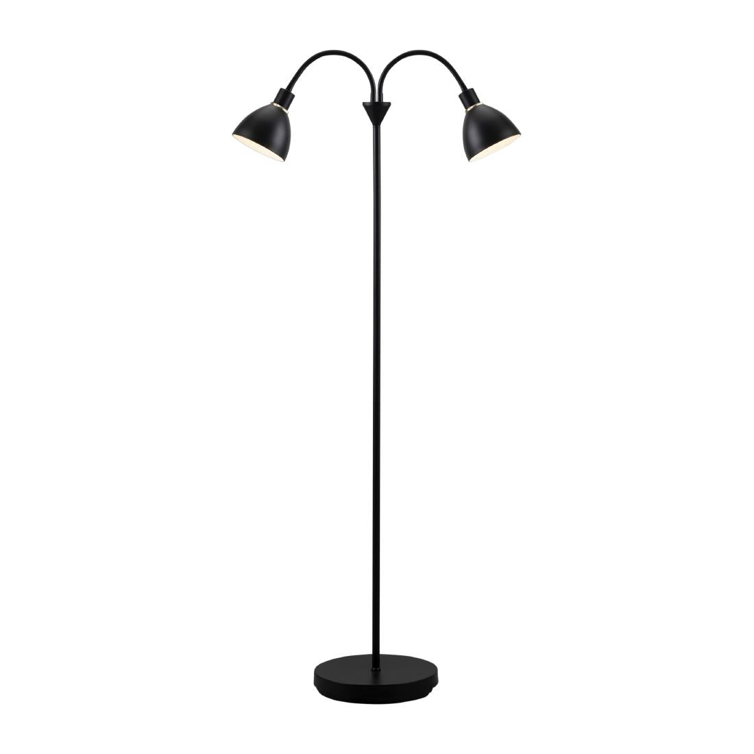 Nordlux Ray Double Floor Lamp Black