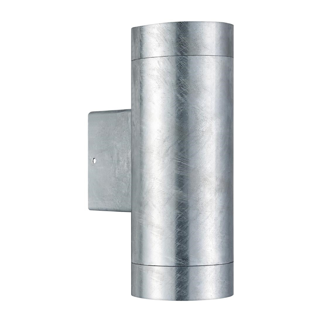 Nordlux Tin Maxi Double Outdoor Wall Light Galvanised