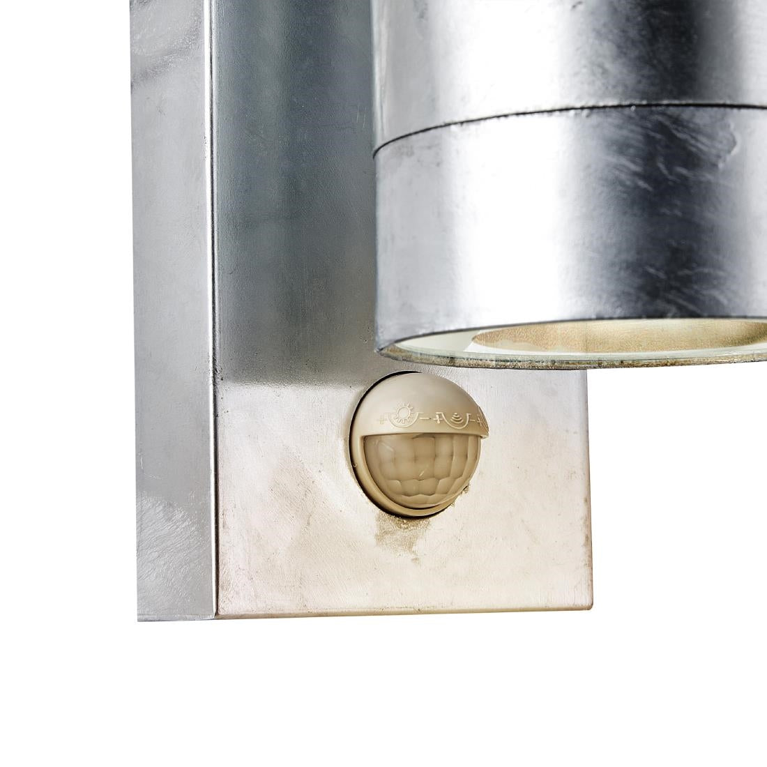 Nordlux Tin Maxi Sensor Outdoor Wall Light Galvanised
