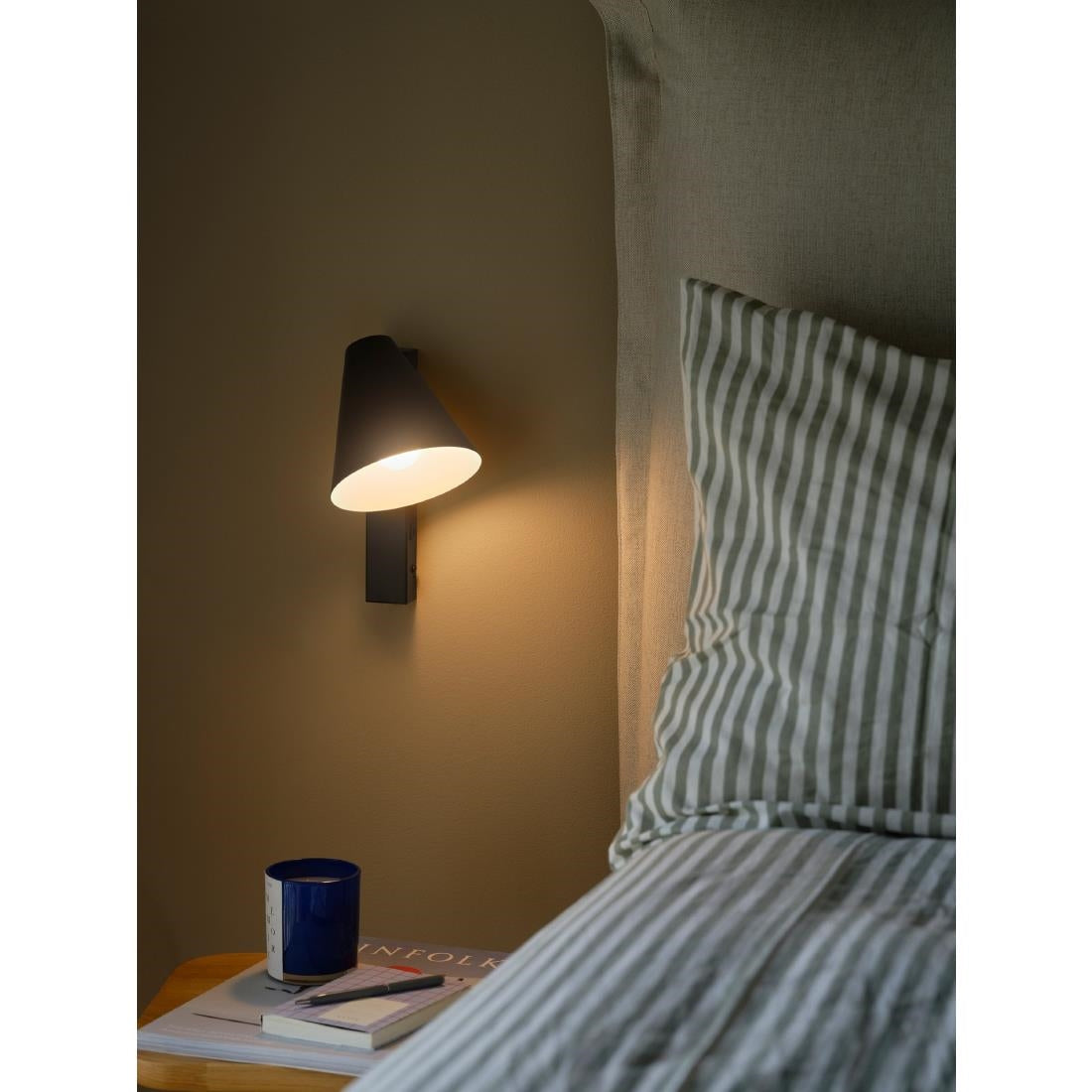 Nordlux Wilmer Indoor Wall Light Black