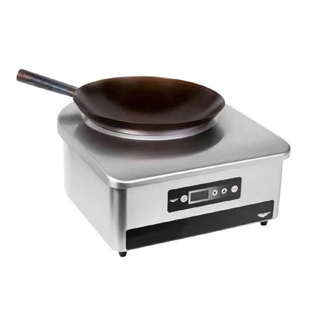 Vollrath Induction Wok With Carbon Steel Pan