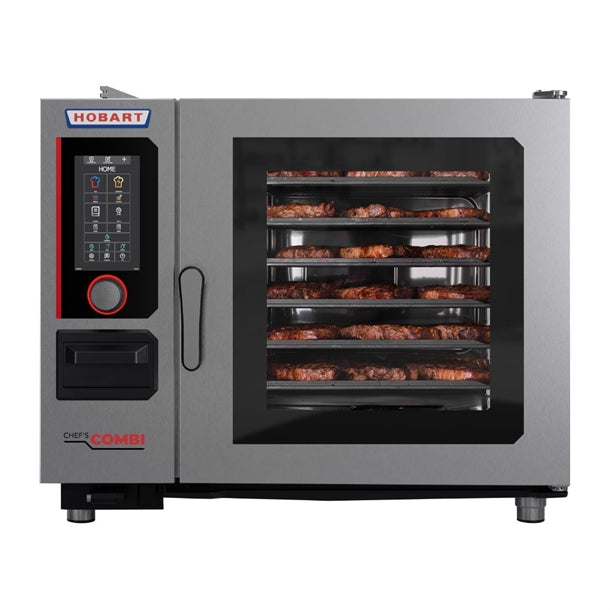 Hobart Chefs Combi Natural Gas Oven 6x2/1 GN 30kW