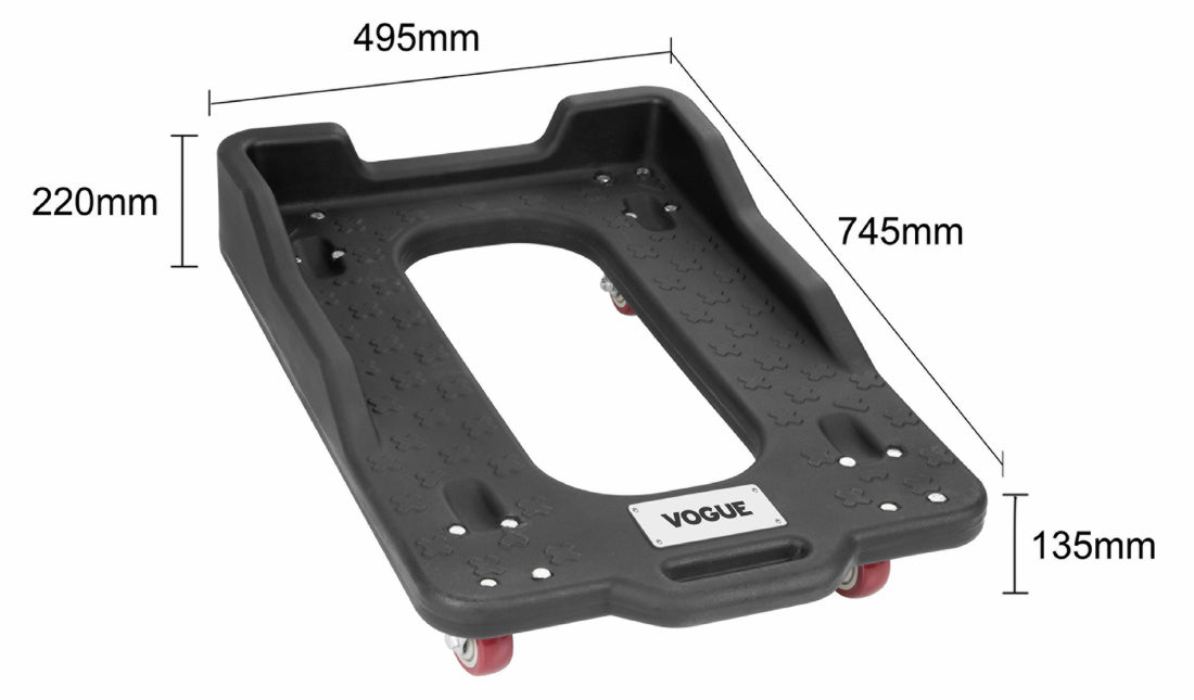 Vogue Dolly for Vogue Single Insulated Box