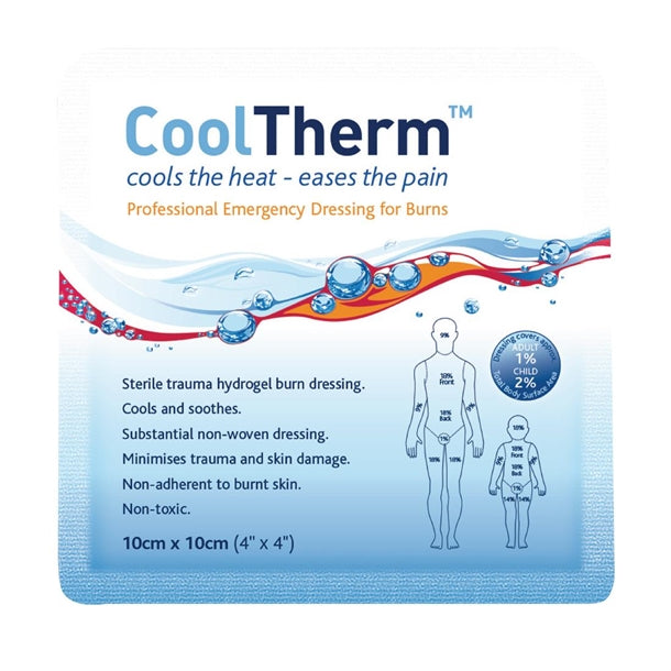 CoolTherm Burn Relief Dressing 10x10cm