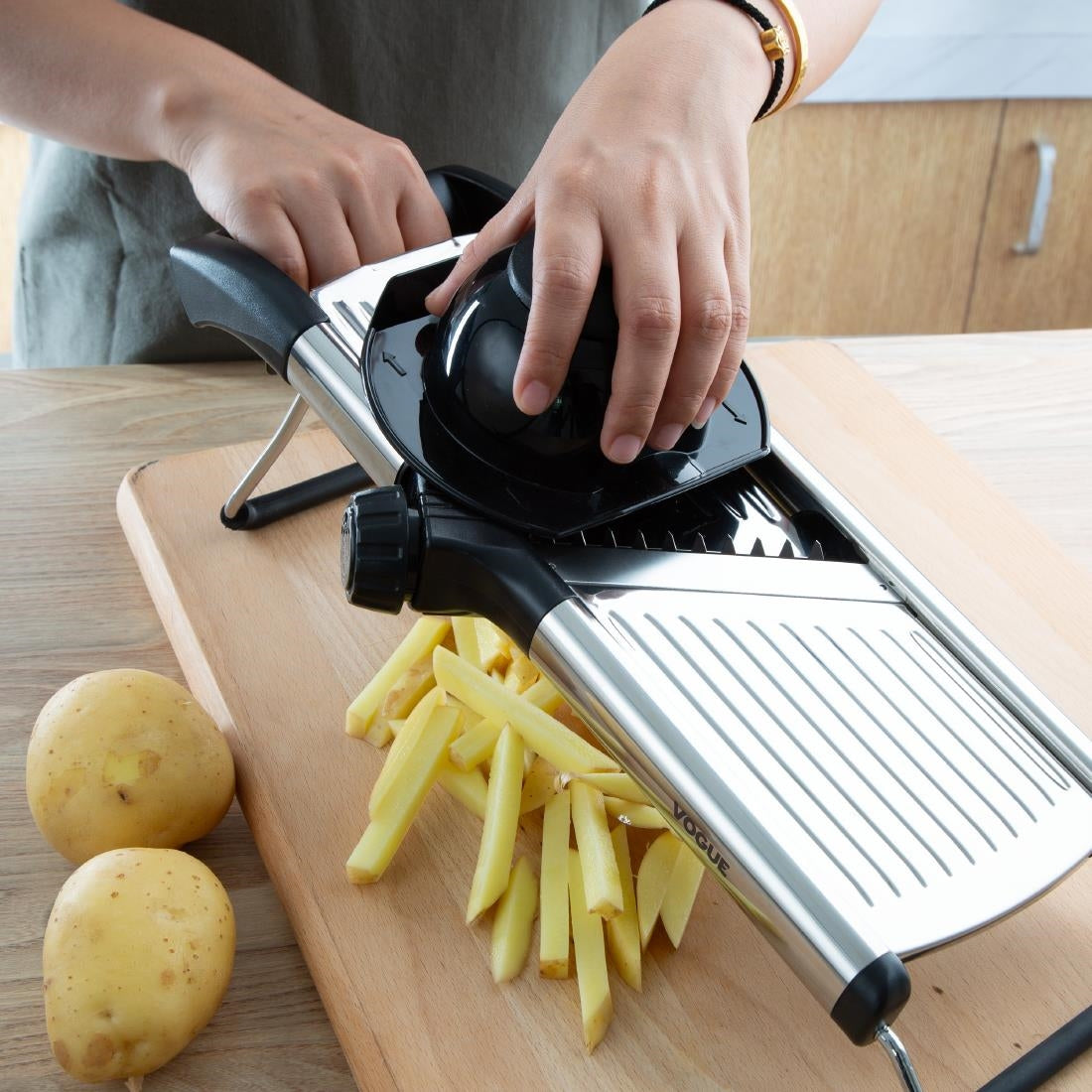 Vogue Stainless Steel Mandoline Slicer