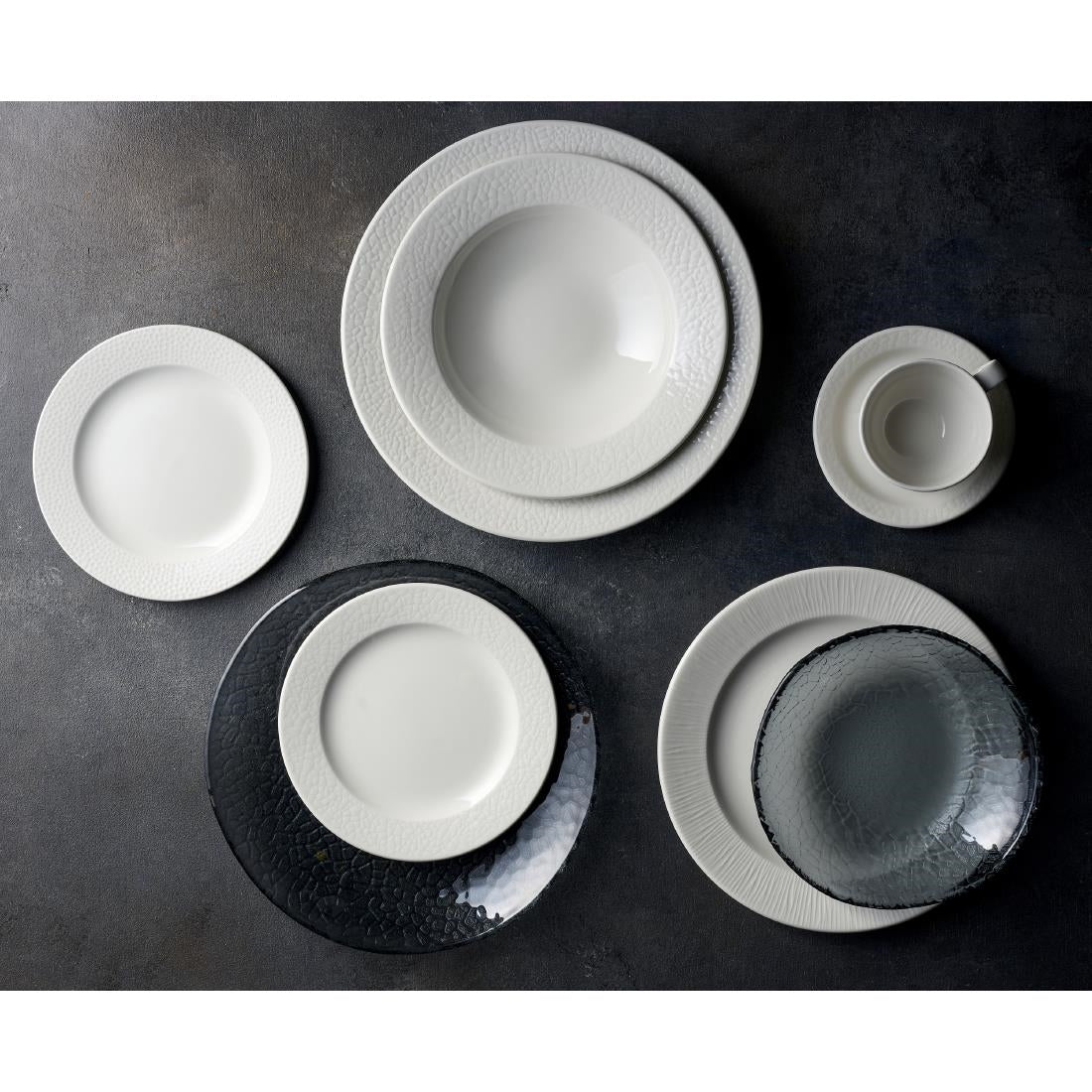 Churchill Viana Stacking Bowls White 227ml (12Pack)