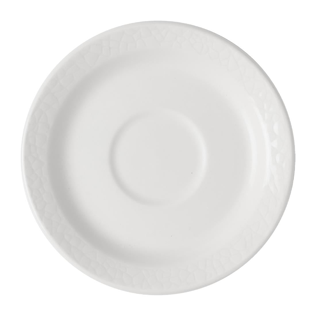 Churchill Viana Saucers White 150mm (12 Pack)