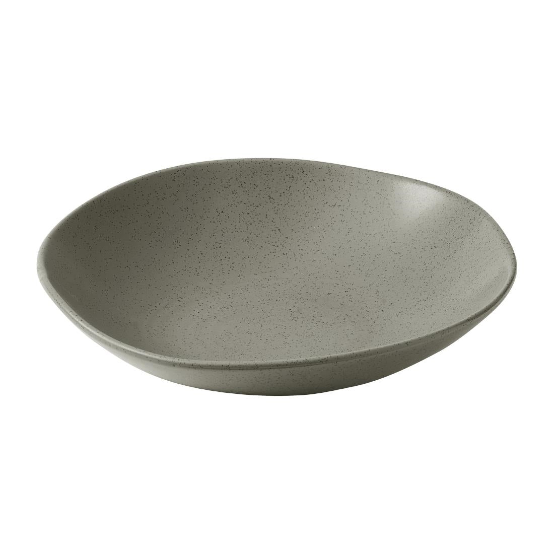 Churchill Stonecast Natural Organic Coupe Bowls Peppercorn Grey 250mm (6 Pack)