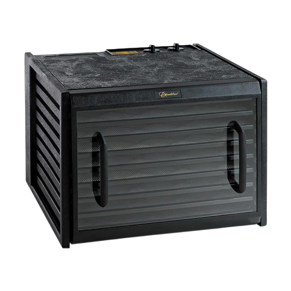 Excalibur 9 Tray Dehydrator with Timer Black Clear Door 4926TCD