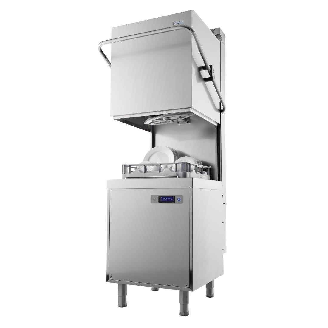 Classeq CP500WSSR Passthrough Dishwasher / Glasswasher with Water Softener & Steam Recovery 3PH 22A