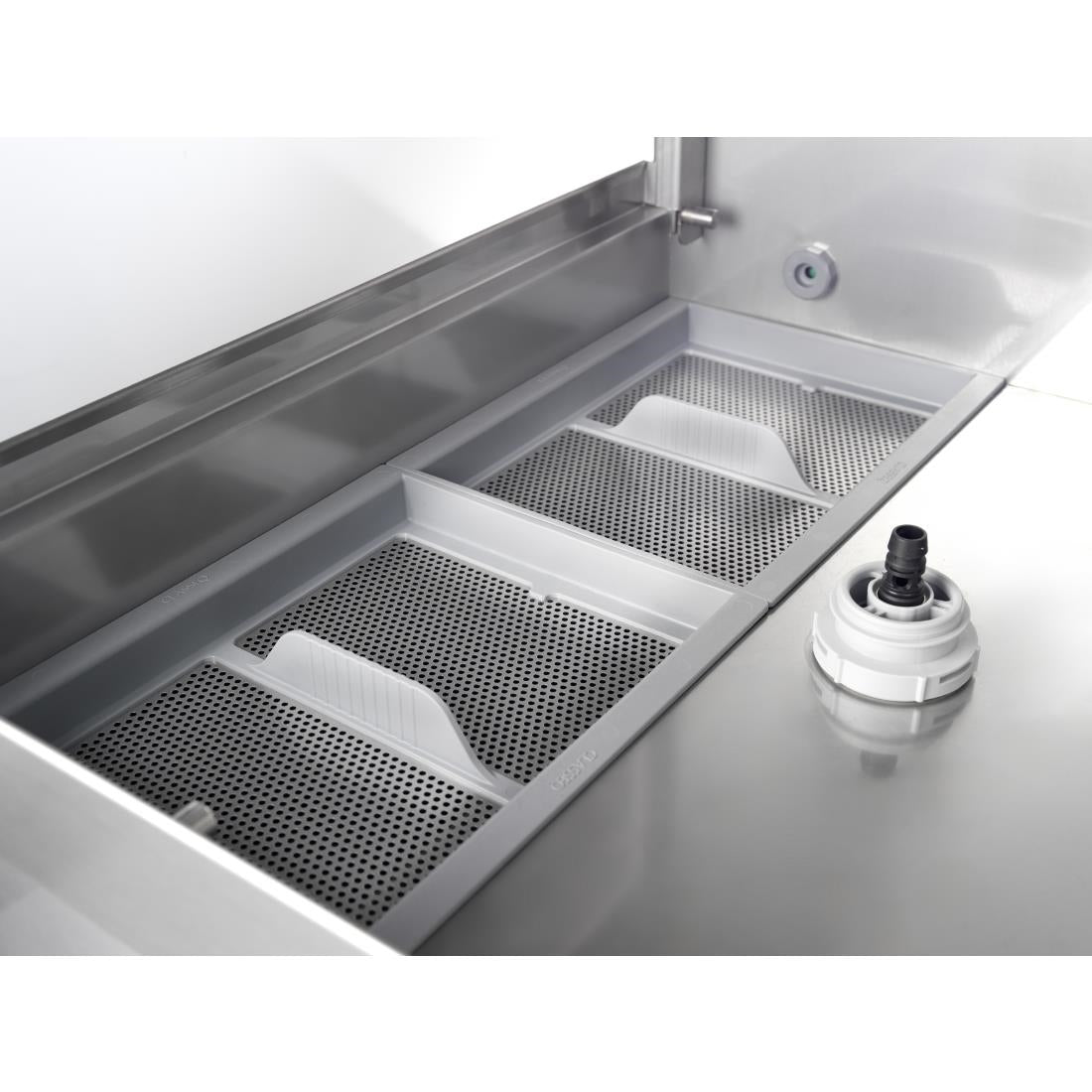 Classeq CP500WS Passthrough Dishwasher / Glasswasher with Integral Water Softener 3PH 22A