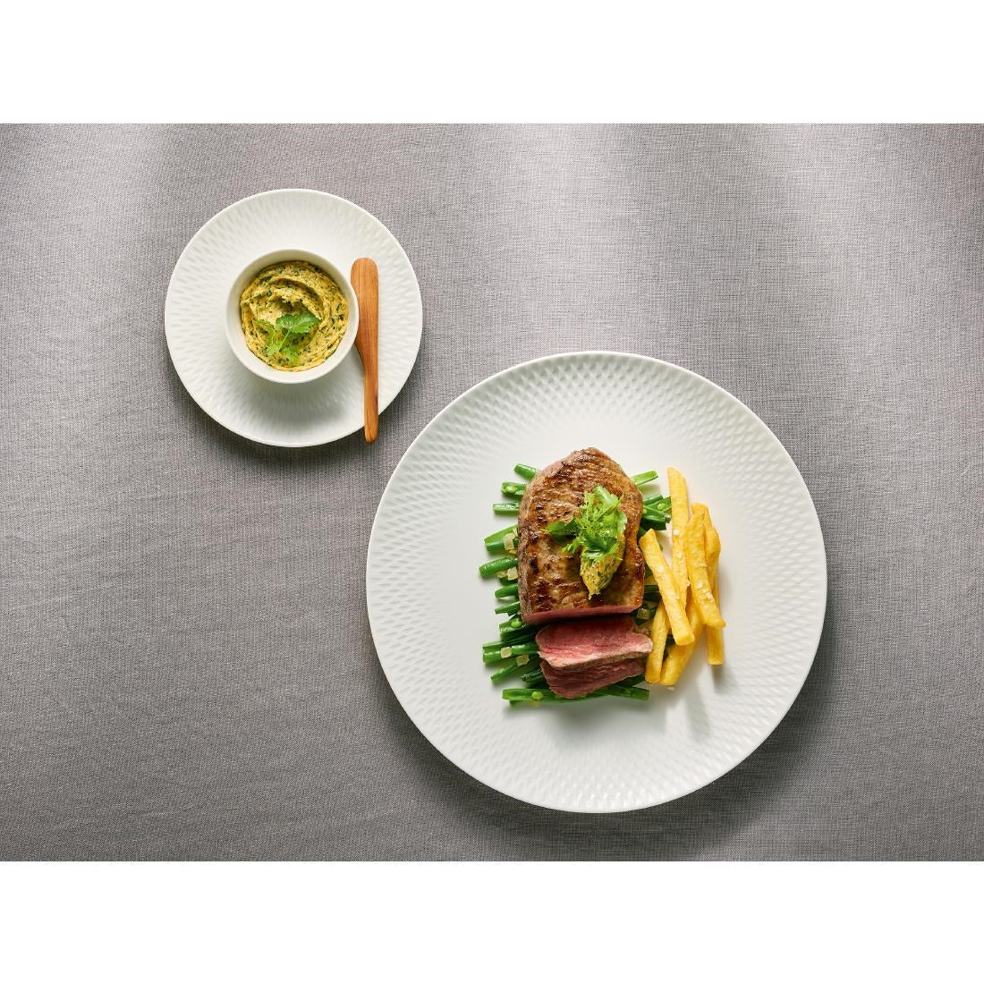 Bauscher Purity Reflections Coupe Plates 160mm (12 Pack)