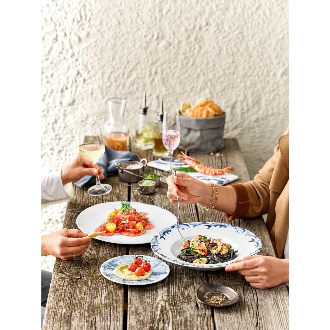 Schönwald Maritime Ocean Breeze Coupe Platters 330x230mm (6 Pack)