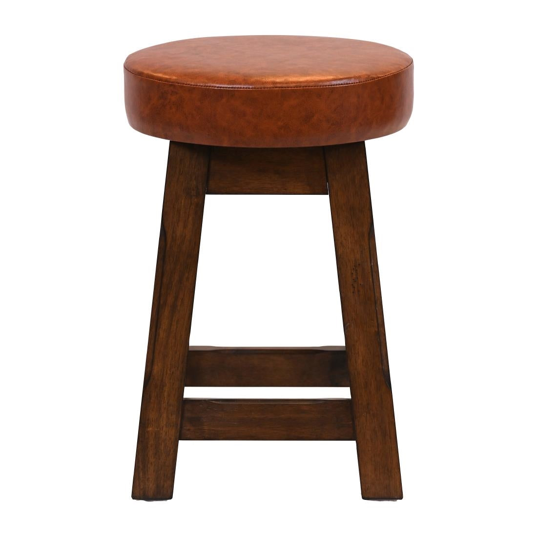 Everyday Wessex Vintage Low Stool with Bison Tan Seat (2 Pack)