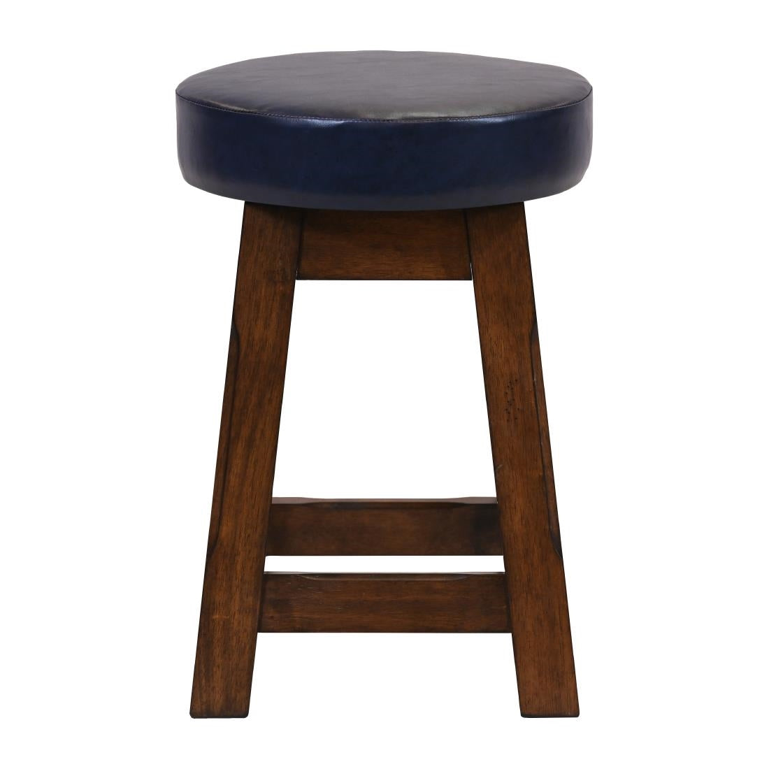 Everyday Wessex Vintage Low Stool with Bison Midnight Seat (2 Pack)