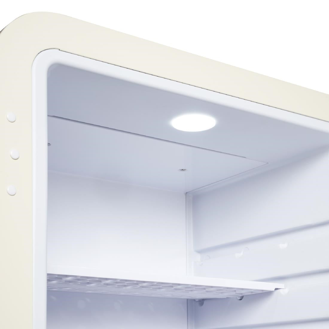 Corby Radley 40Ltr Solid Door Minibar Cream