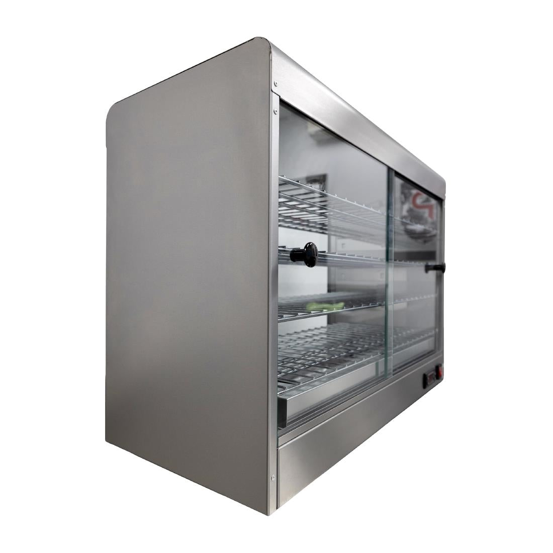 Parry 4 Shelf Electric Heated Pie Cabinet with Digital Display CPC1D