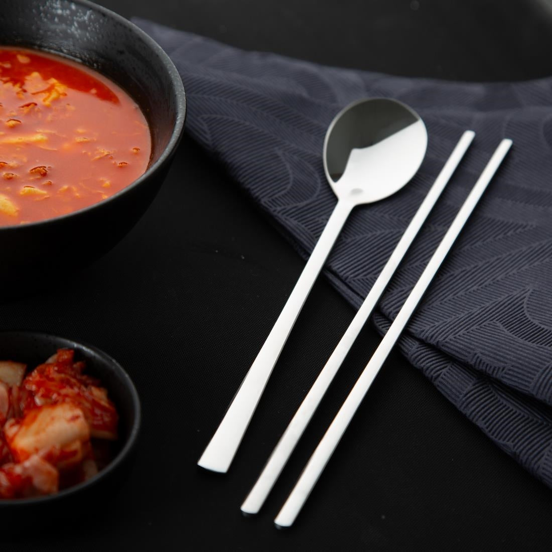 Olympia Nori Long Soup Spoons 210mm (12 Pack)