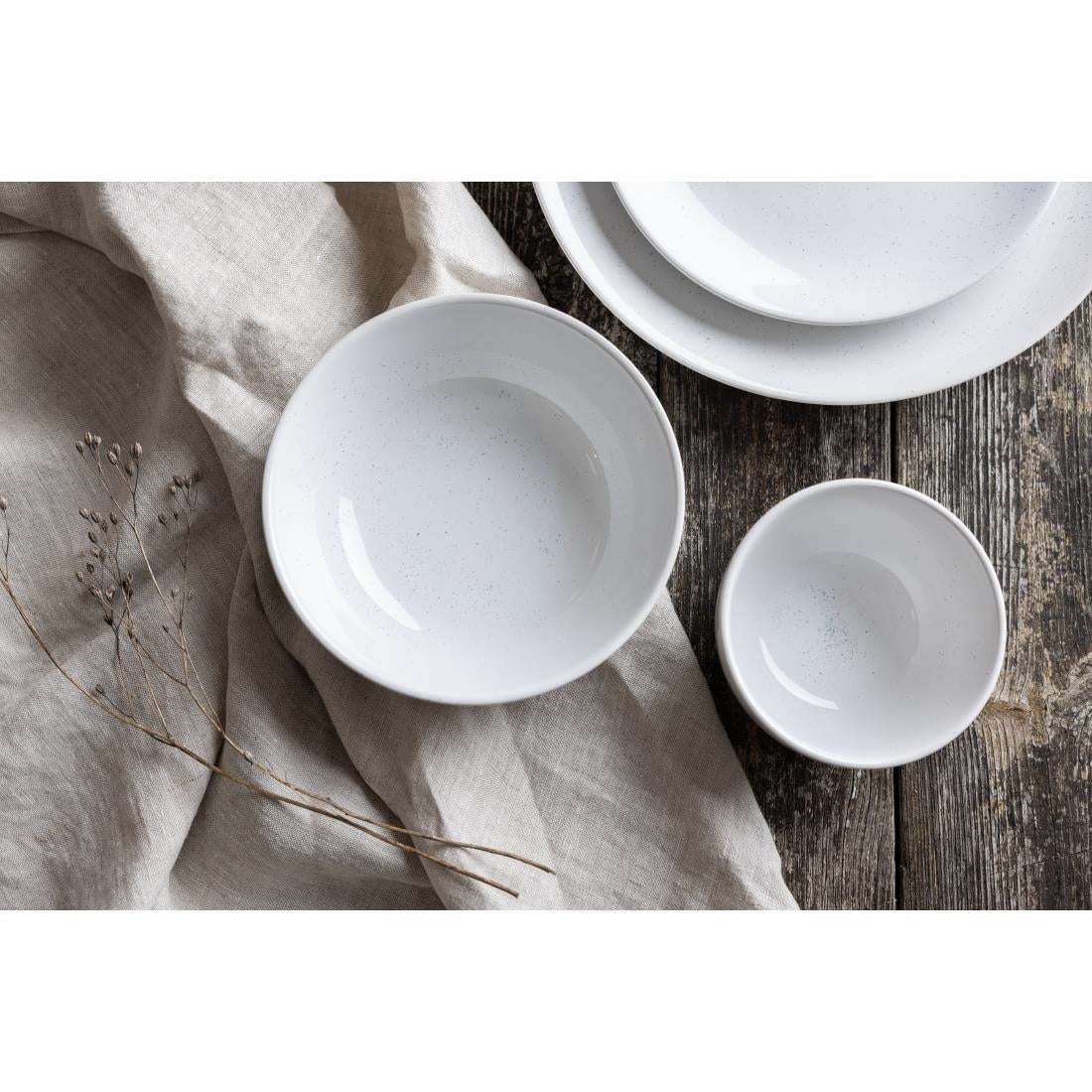 Olympia Origin Bowls White 110mm (4 Pack)