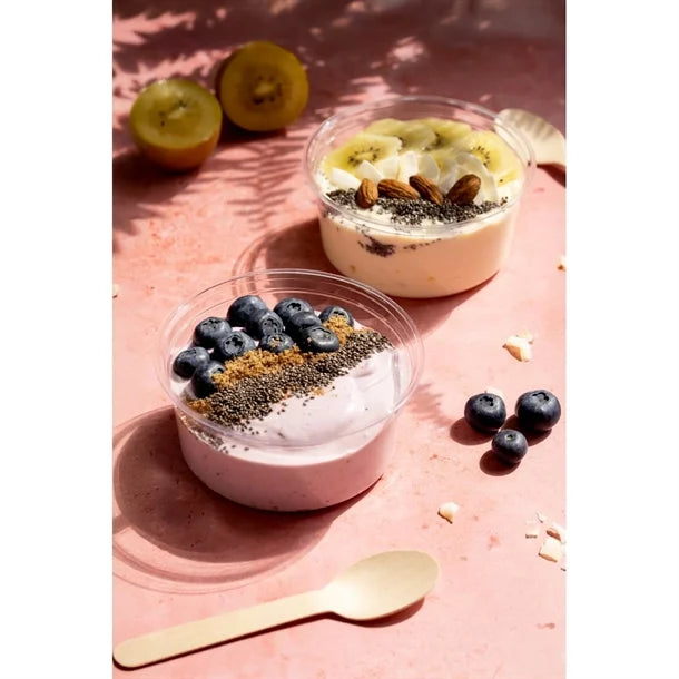 Vegware Round PLA Deli Pots 340ml (500 Pack)