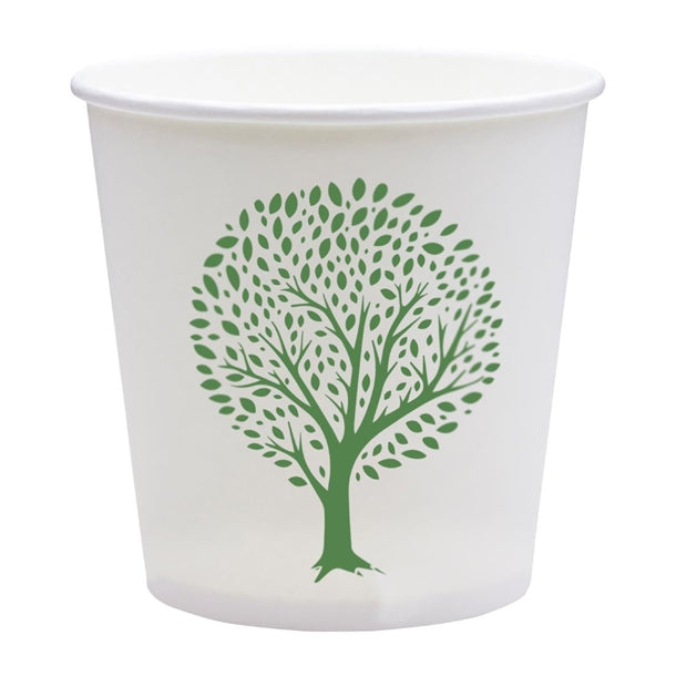 Vegware Soup Containers Green Tree 115-Series 682ml (500 Pack)