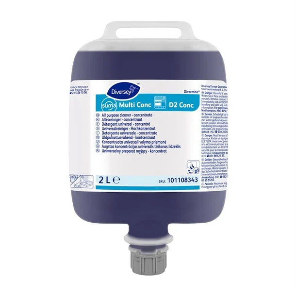 Diversey Suma D2 Multi-Purpose Cleaner 2Ltr