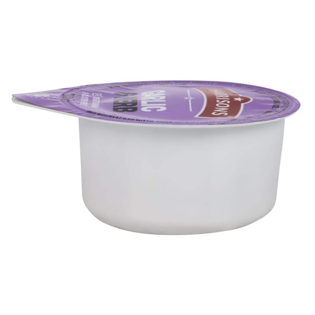 Harrisons Garlic & Herb Dip Pots 25g (100 Pack)