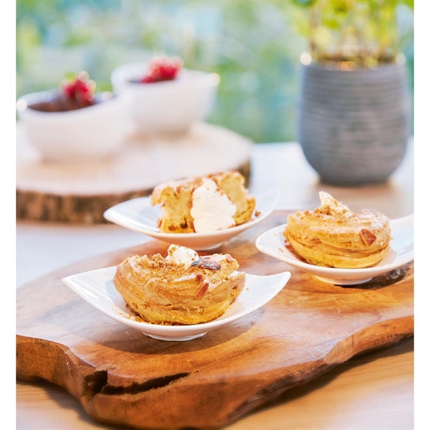 Arcoroc Appetizer Spirit Plates 140mm White (24 Pack)