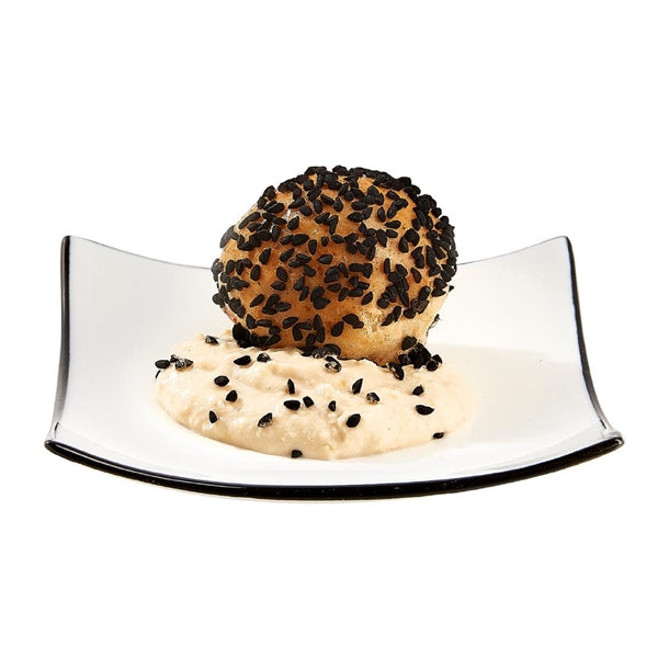 Arcoroc Appetizer Square Small Bowls Black Line 95mm (24 Pack)