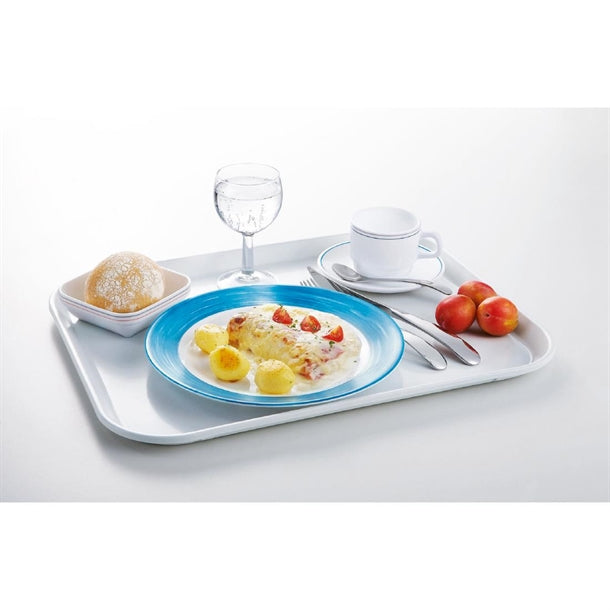 Arcoroc Brush Plates Blue 235mm (24 Pack)