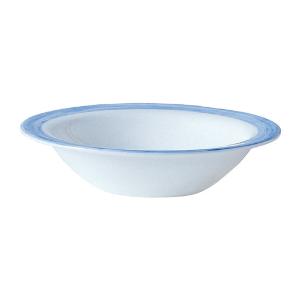 Arcoroc Brush Rim Bowls Blue 120mm (36 Pack)