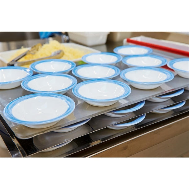 Arcoroc Brush Rim Bowls Blue 120mm (36 Pack)