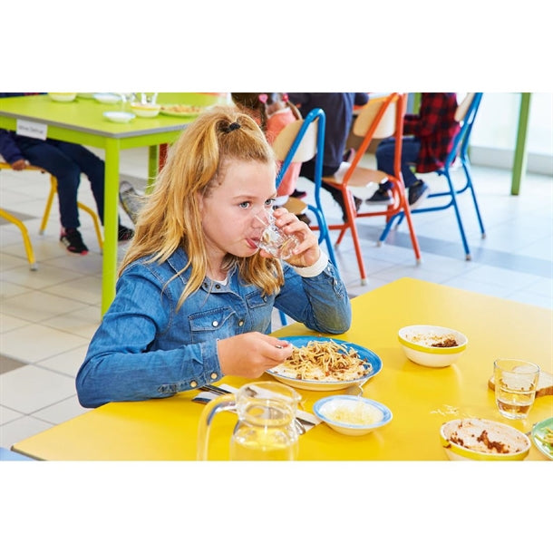 Arcoroc Brush Rim Bowls Blue 120mm (36 Pack)