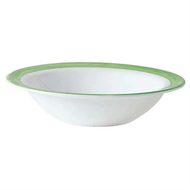 Arcoroc Brush Rim Bowls Green 120mm (36 Pack)