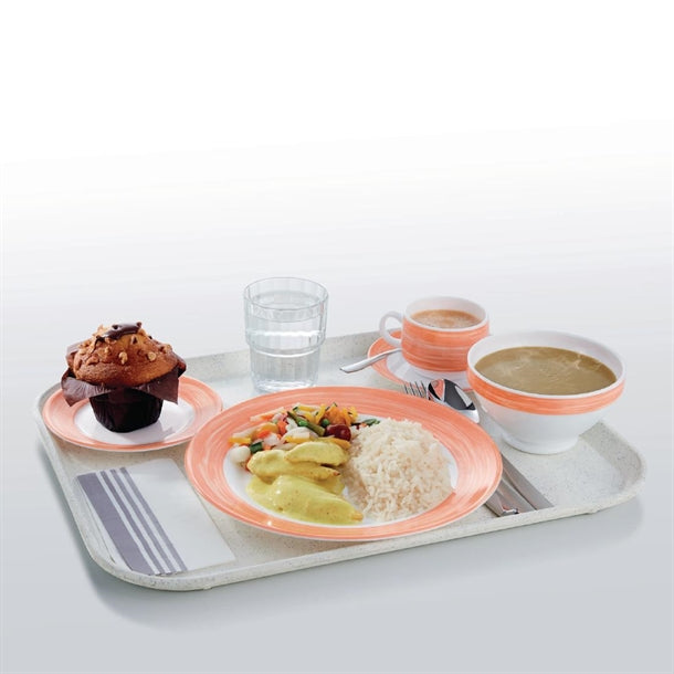 Arcoroc Brush Bowls Orange 120mm (36 Pack)