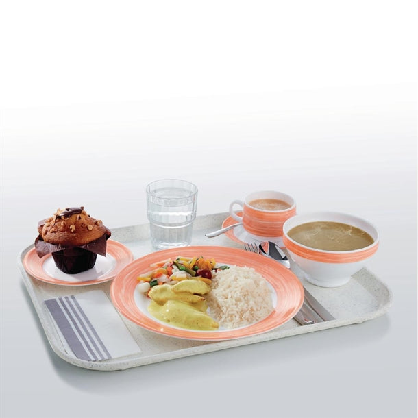 Arcoroc Brush Mugs Orange 250ml (36 Pack)