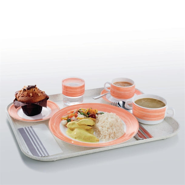 Arcoroc Brush Mugs Orange 250ml (36 Pack)